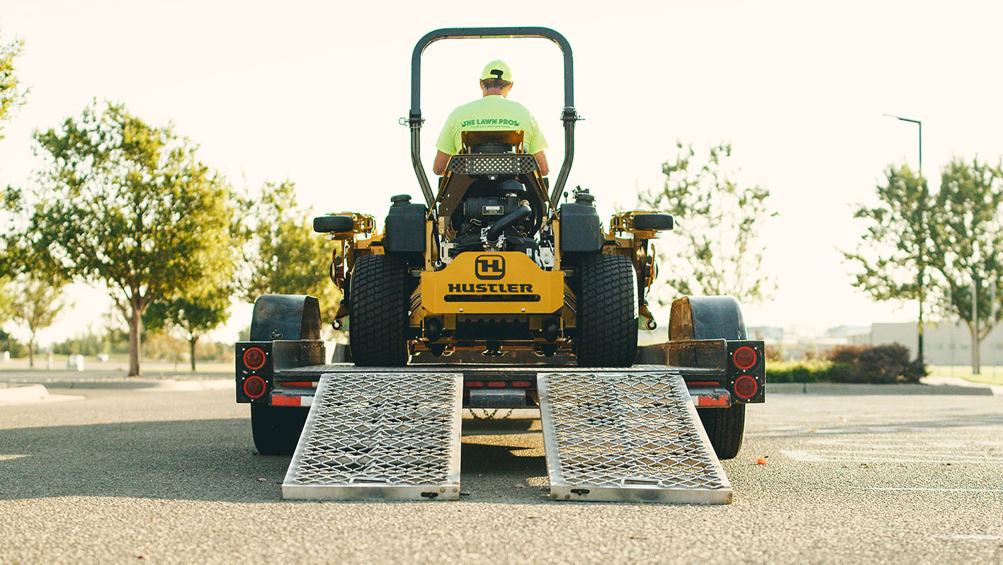 Hustler Mower - Built to Work